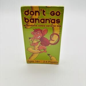 Don't Go Bananas - Emotional Control Game for Kids 6-12 - Cards - New. Sealed.